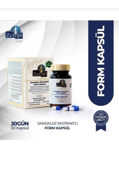 Zerofit 15 Paket Sandaloz Ekstrat Form Kapsül 30adet Detoks