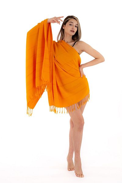 Akaystore 100% βαμβακερό σούπερ απορροφητικό Peshtemal |   Πετσέτα θαλάσσης 90x170cm
