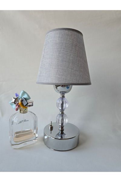 fey atelier Abajur, Pilli Abajur,Pilli Masa Lambası,Pilli Gece Lambası,Kablosuz Masa lambası ,A.GRİYUVARLAKKROM