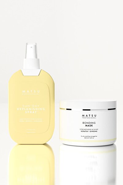 MATSU Bağ Onarıcı Ve Koruyucu Saç Bakım Seti