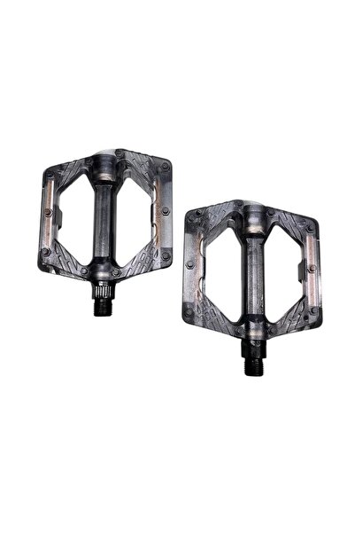Rectus BİSİKLET PLATFORM PEDAL ÇİVİLİ TRANSPARAN SİYAH ŞEFFAF