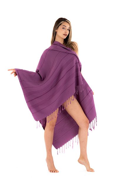 Akaystore 100% βαμβακερό σούπερ απορροφητικό Peshtemal |   Πετσέτα θαλάσσης 90x170cm