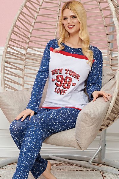 Easy Tedarik Long Sleeve Pajama Set Model no 7569