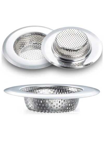 Genel Markalar Çelik lavabo süzgeci (11,5 cm) Çelik 1 Parça