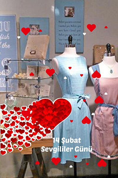 New Jargon Αυτοκόλλητο δωματίου με γυάλινη βιτρίνα για την Ημέρα του Αγίου Βα...