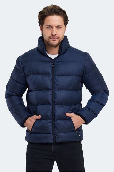 Slazenger Тъмносиньо мъжко палто и яке Nadim I