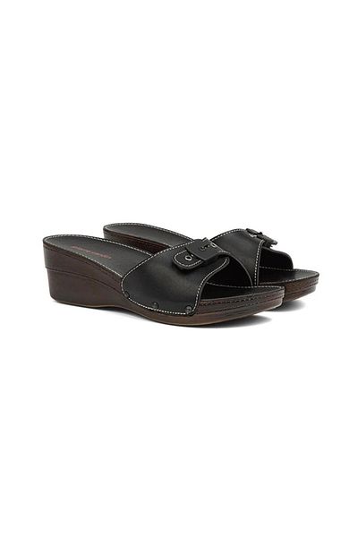 Pierre Cardin PC-7011 Women's Wedge Sole Anatomic Slippers