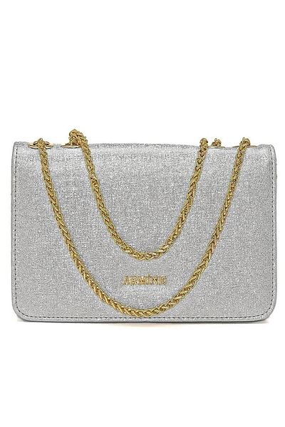 Armine Arm-317 Women's Silver Chain Evening Dress Bag