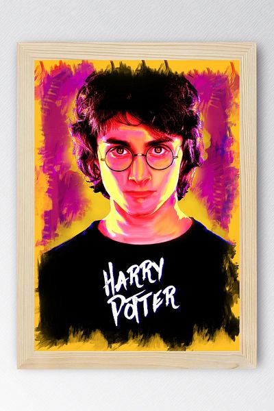 Saturn Harry Potter Framed Picture - Movie Poster Art Print