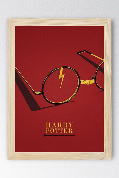 Saturn Harry Potter Framed Picture - Movie Poster Art Print