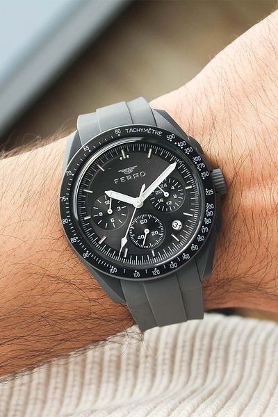 FERRO Fm11401U Men's Watch with Silicone Band