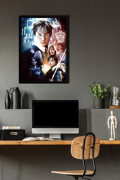 Saturn Pictură înrămată Harry Potter - Pictură poster film