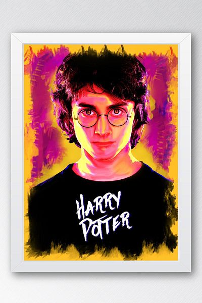 Saturn Pictură înrămată Harry Potter - Pictură poster film