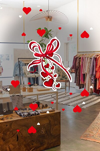 New Jargon Multe inimi interconectate Ziua Îndrăgostiților Autocolant pentru ...