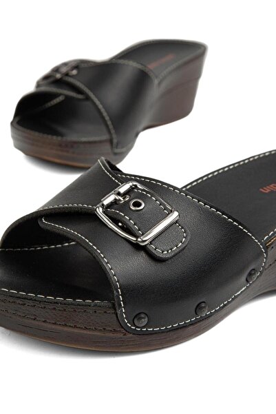 Pierre Cardin PC-7034 Γυναικείες παντόφλες με σφήνα σόλα