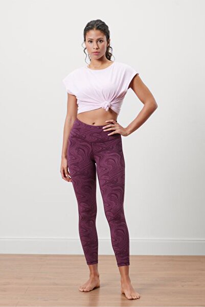 Tchibo بنطال رياضي نسائي للتدريب، بنفسجي