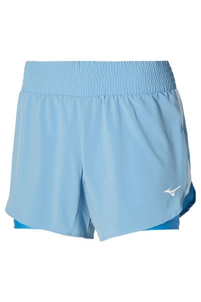 MIZUNO Pantaloni scurți pentru femei Blue 2In1 4.5