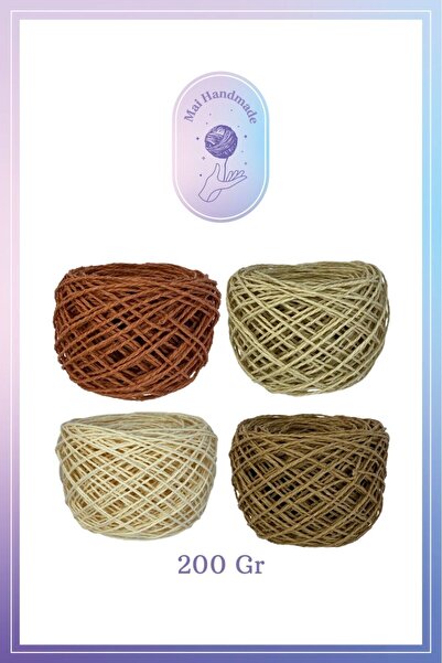 Mai Handmade Kağıt Ip 4’lü Set