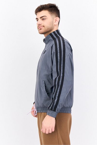 adidas Men Sportswear Fit Long Sleeve Outdoor Jacket, Grey