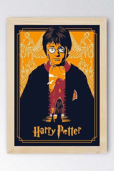 Saturn Pictură înrămată Harry Potter - Pictură poster film