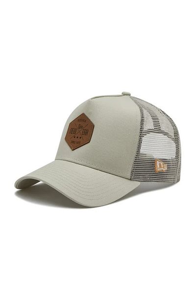 New Era Style Šiltovka šedá New Era 940 Af trucker Heritage patch