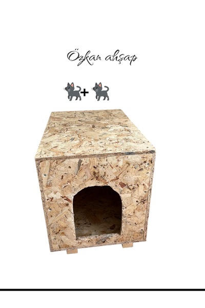 özkan ahşap Kedi Kulübesi , Kedi yuvası , Kulübe