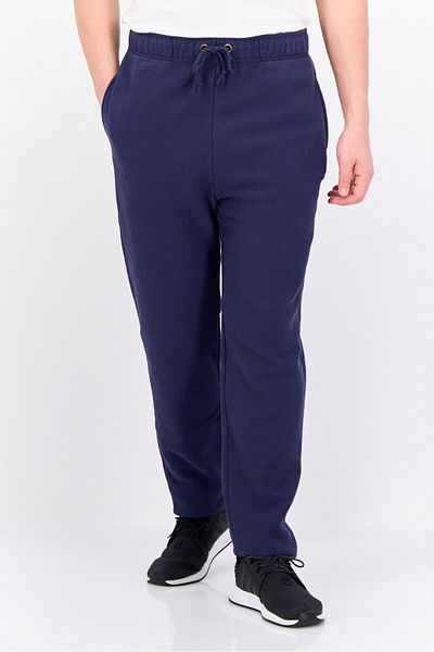 Champion Men Sportswear Fit Drawstring Outdoor Sweatpants, Navy