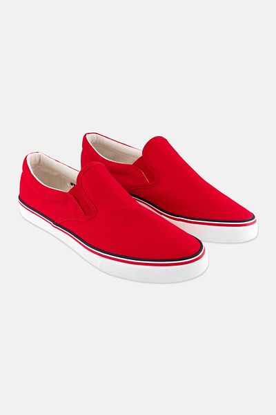 Brave Soul Men Slip On Shoes, Red