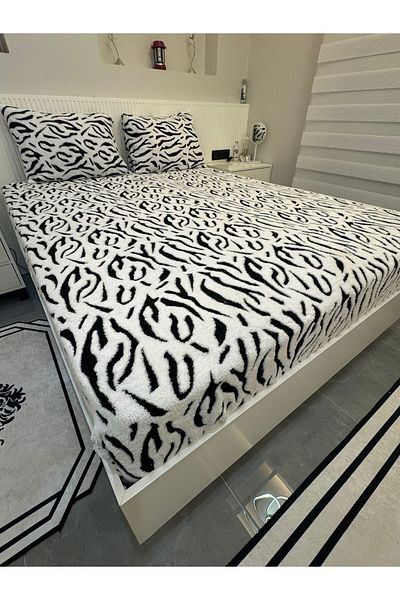 Violacasa Yumoş Puffy - Bed Sheet with Elastic and Pillowcases (160X200 & 180X200) Pars
