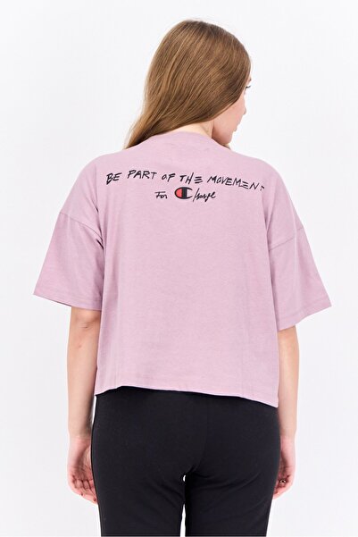 Champion Women Custom Fit Short Sleeve Outdoor T-Shirt, Mauve