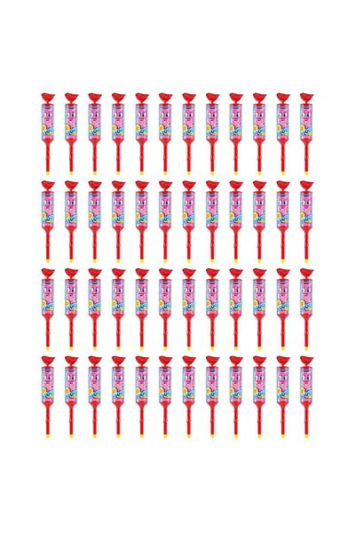 Big Babol Chupa Chups Strawberry Flavored Whistle Lollipops Confectionery 15 g X 48 Pcs