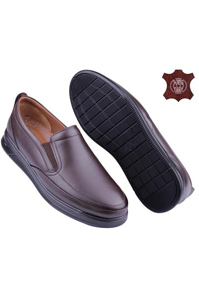 DETECTOR 100% Genuine Leather Orthopedic Ultra Soft Comfortable Flexible Casual Men's Shoes
