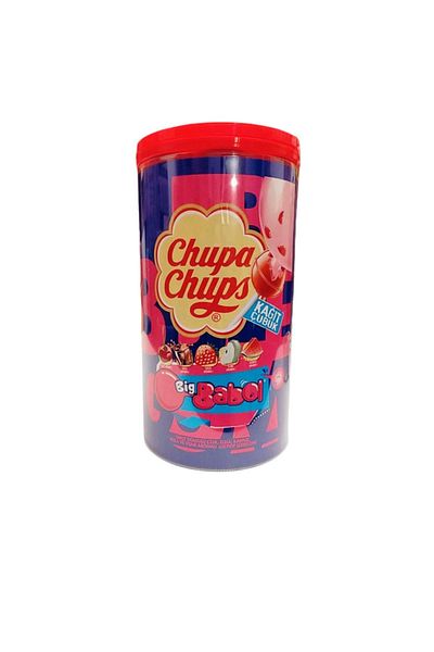Big Babol Chupa Chups Gum Filled Lollipops 12 g X 100 Pieces