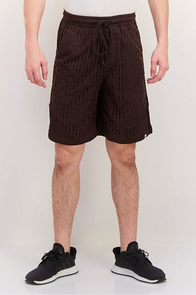 adidas Men Sportswear Fit Training Shorts, Brown