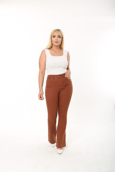 Stilys jeans Gamze Fashion Butik Large Size Spanish Legge Jeans Pants