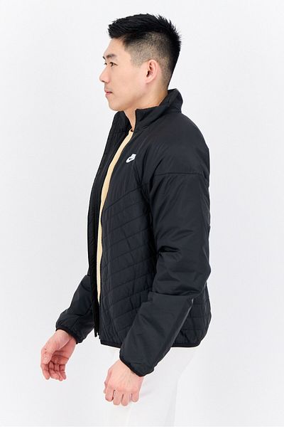Nike Men Therma Fit Long Sleeve Outdoor Jacket, Black