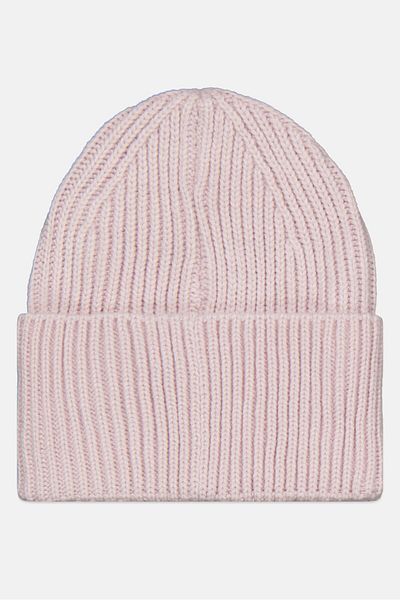 Reebok Men Embroidered Logo Knitted Beanie, Pink