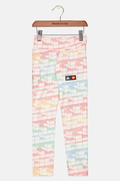 adidas x ليغو كيدز - جوارب رياضية للبنات، متعددة الألوان