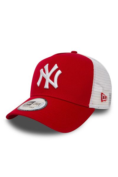 New Era Style Šiltovka New Era Clean trucker NewYork Y red