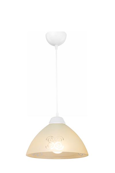AG LightDesign Cream Glass Pendant Lamp Chandelier Bedroom Living Room Kitchen Corridor Lamp
