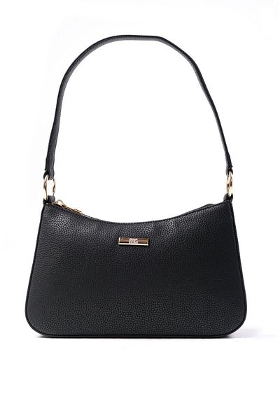 Mio Gusto Black Color Women's Hand and Shoulder Bag