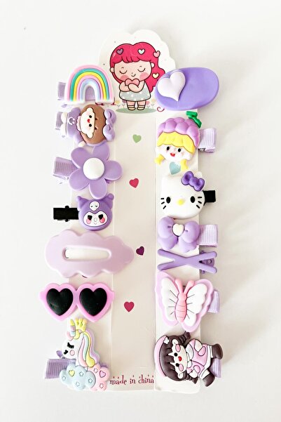 Pretty Children's Set of 14 Buckles