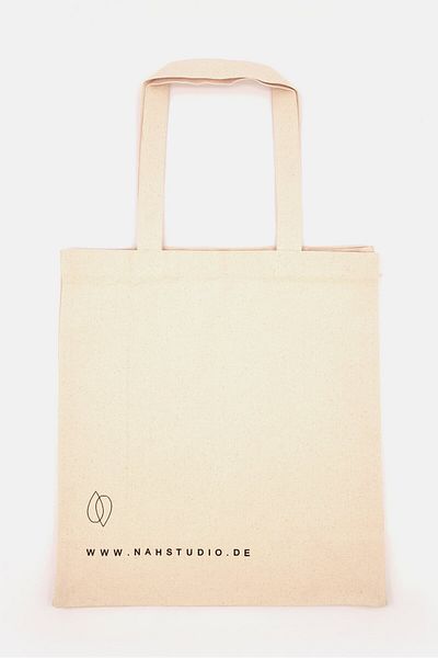 Tchibo Women Shopping Bag 40 L x 45 H x 17 W cm, Beige