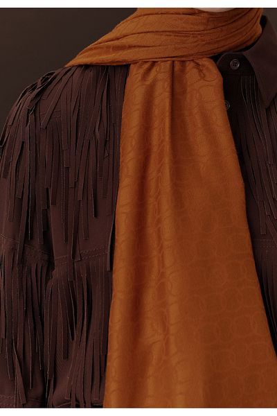Fresh Premium Wool Straight Shal Cincle Shell