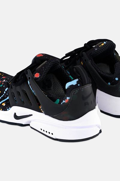 Nike Women Air Presto Lace Up Training Shoes, Black