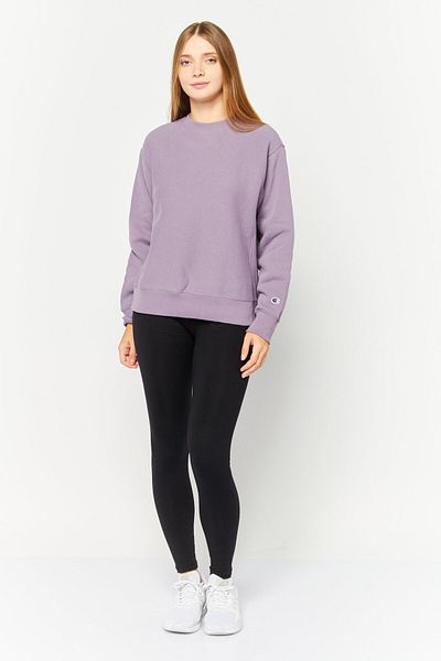 Champion Women Sportswear Fit Long Sleeve Outdoor Sweatshirt, Purple
