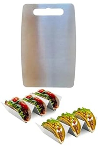 Epatim Erya Home Antibacterial Stainless Cutting Board High End Quality 304 Q...