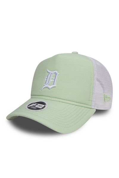 New Era Style Cap white green New Era 940W mlb Oxfrd aframe trucker Wmns Dettig