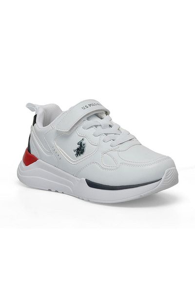 U.S. Polo Assn. U.S.Polo Assn Inter Jr Pu Pantofi sport pentru copii cu velcro