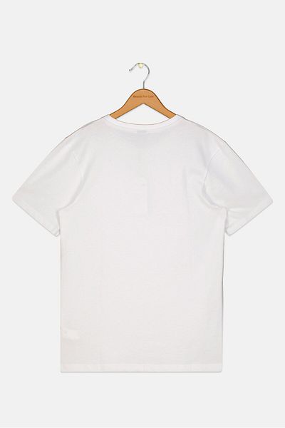 Nautica Kids Boy Short Sleeve Brand Logo T Shirt, White